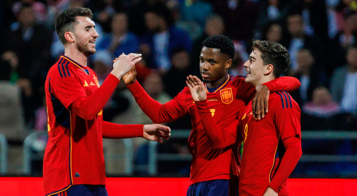 España derrotó 3-1 a Jordania por amistoso internacional: resumen y goles del partido