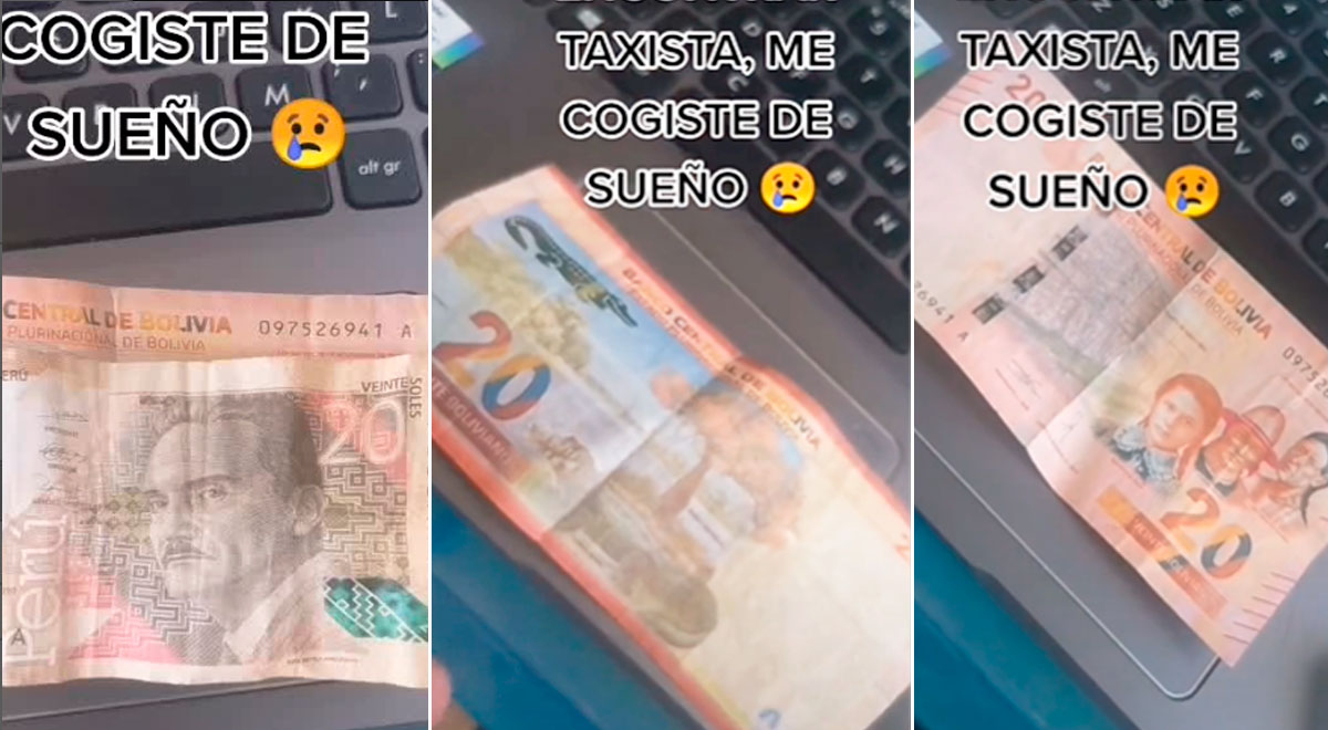 Young man is scammed with 'S/ 20' by taxi driver and the strange bill causes a stir on TikTok.