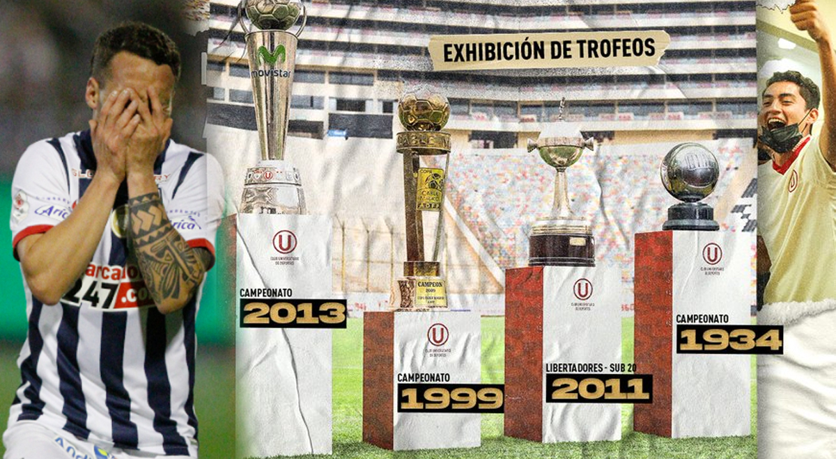 ¿Tetracampeón? Universitario contestó a Alianza Lima con una invitación para ver sus copas