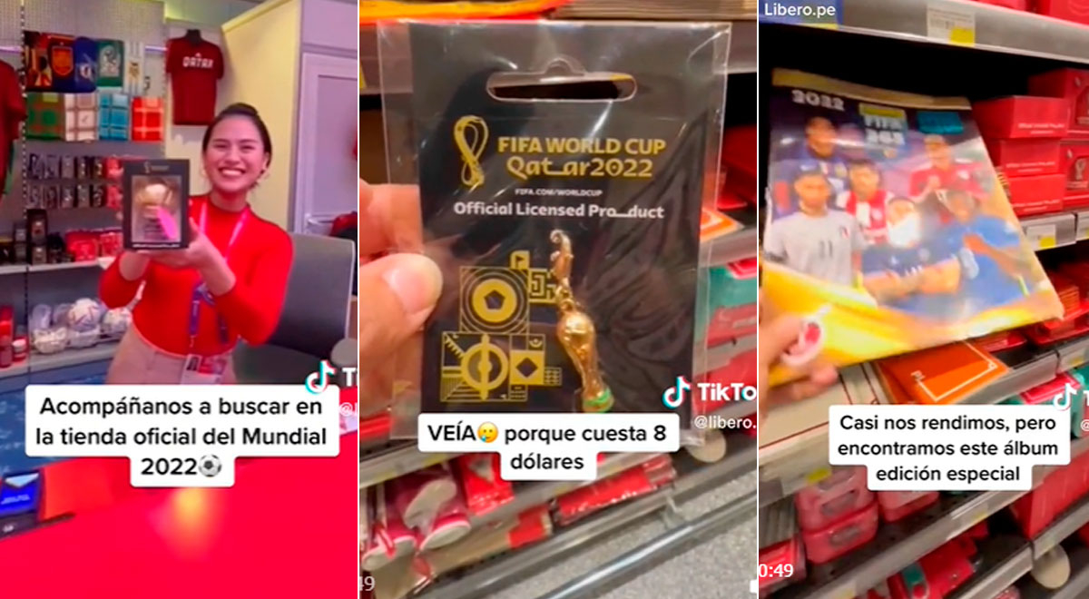 Tiktok: gasta sus 15 soles en la tienda oficial de la FIFA en Qatar y se topa con una 'joya'