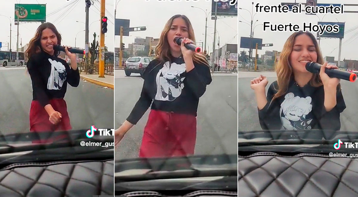 Show de 'karaoke' en pleno tráfico impresiona a conductor y a todos en TikTok: 