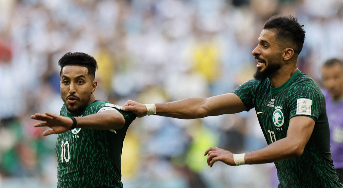 No lo cree nadie: Gol de Arabia Saudita para el 2-1 ante Argentina en Mundial Qatar 2022