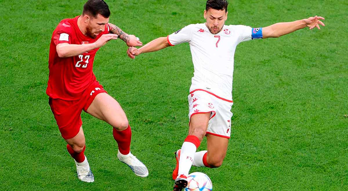Resultado del Dinamarca vs Túnez por el Mundial Qatar 2022