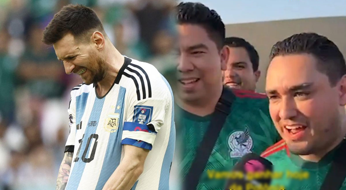 Hinchas mexicanos aseguran que dejarán a la Argentina de Messi fuera del Mundial 