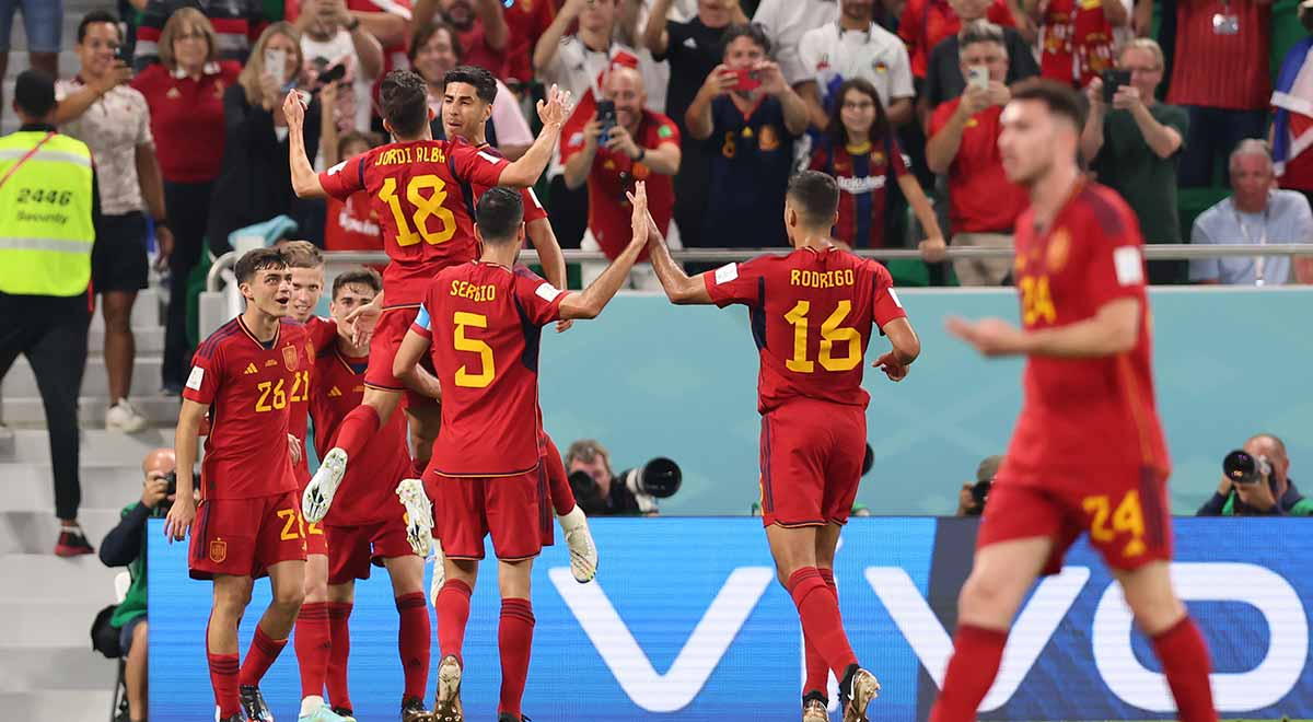 España vs Costa Rica: goles y resumen del partido por el Mundial Qatar 2022
