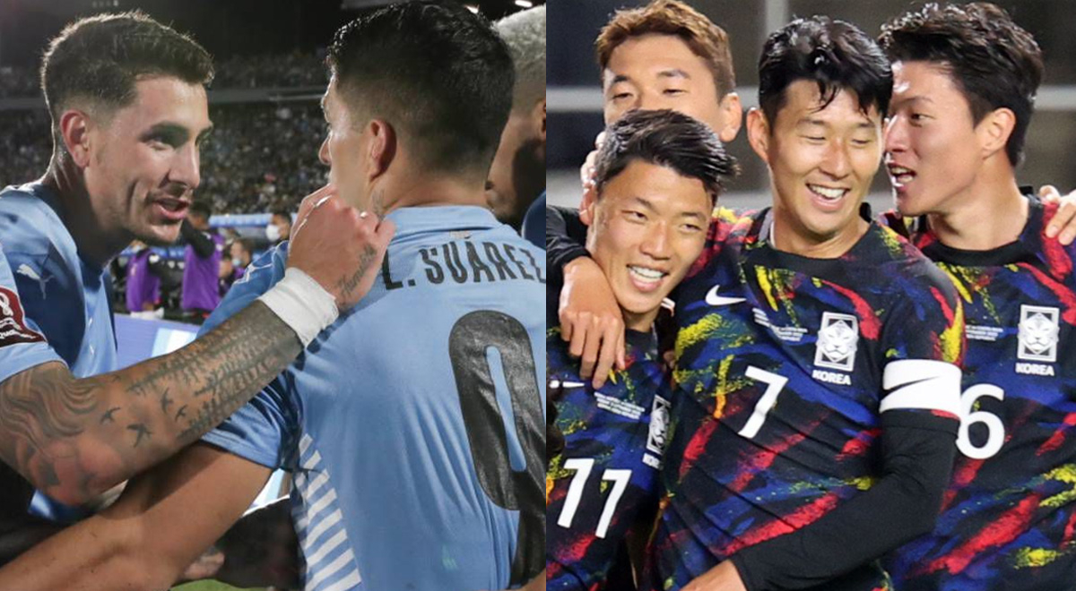 Alineaciones del Uruguay vs. Corea del Sur por el Grupo H del Mundial Qatar 2022