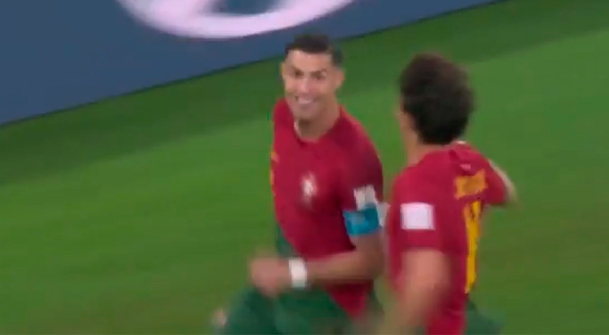 CR7 en la historia: puso el 1-0 de Portugal y se convirtió en el único en anotar en 5 mundiales