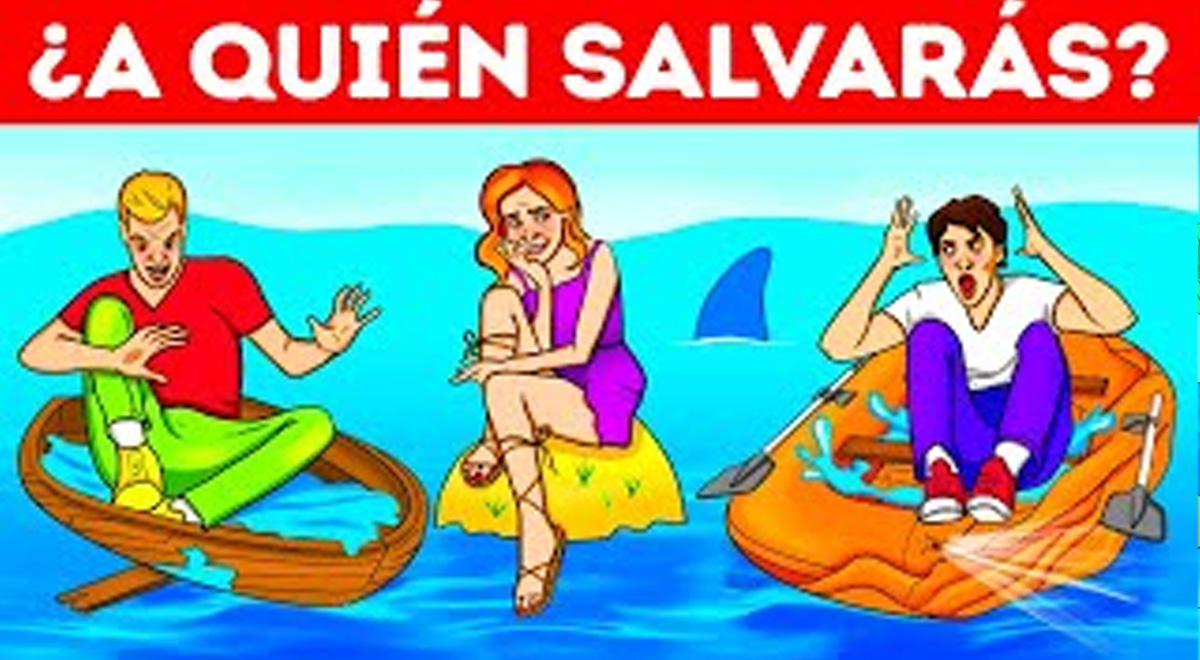 ¿A quién salvas? La persona que elijas te revelará si eres alguien VALIENTE