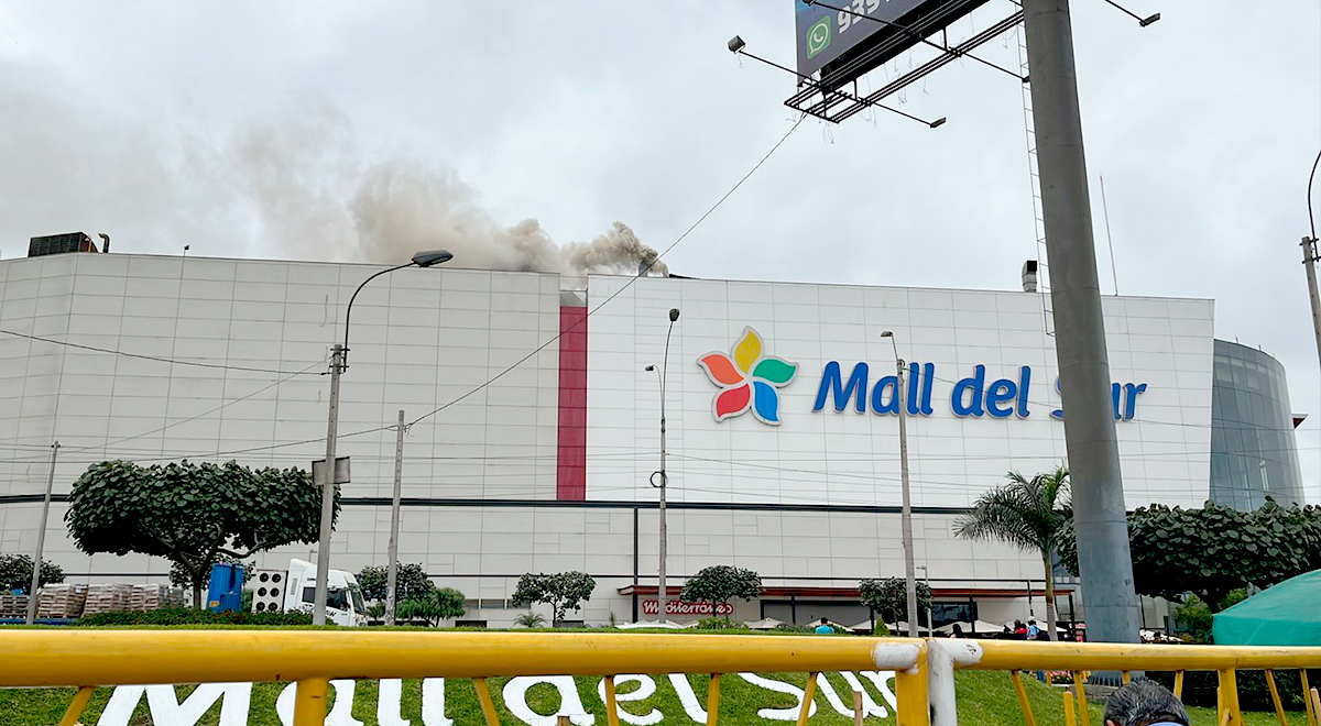 Incendio en Mall del Sur: humo causó alarma en centro comercial en San Juan de Miraflores