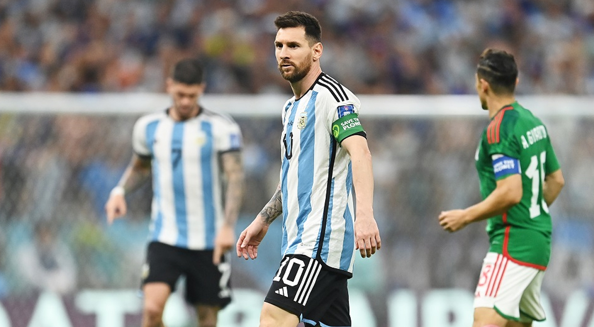 Argentina vence a México con golazo de Messi