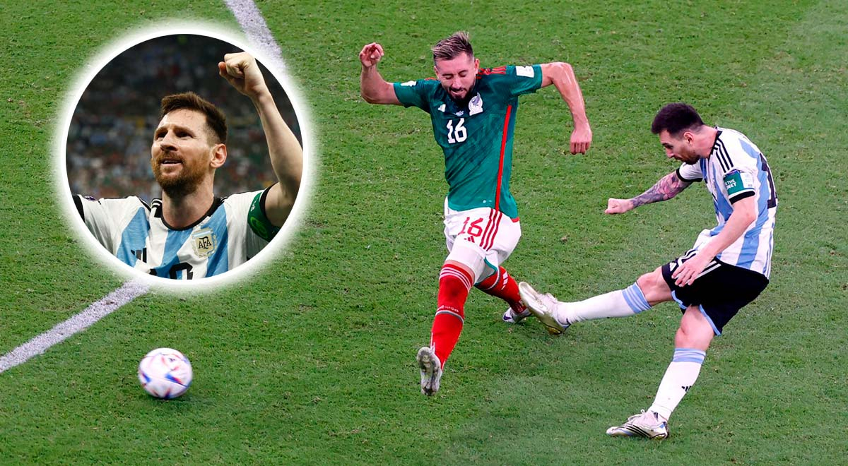 Ilusión albiceleste: Lionel Messi anotó golazo para el 1-0 de Argentina ante México