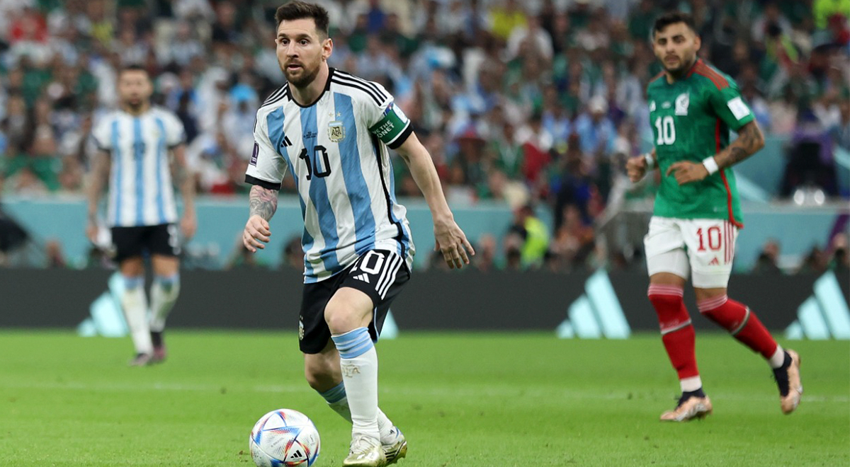 Argentina logró su primera victoria en Qatar frente a México