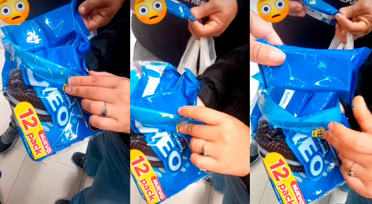 Usuaria expone el controversial diseño del nuevo pack de galletas Oreo: 
