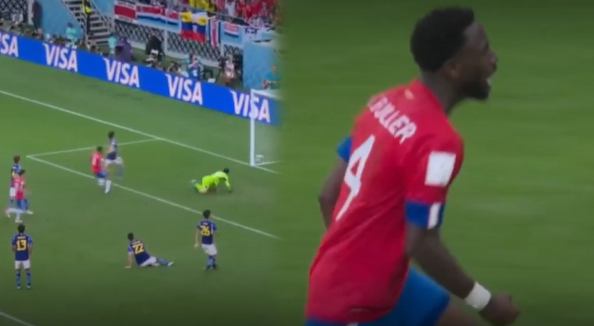 Sorpresa en Qatar 2022: Keysher Fuller coloca el 1-0 para Costa Rica ante Japón