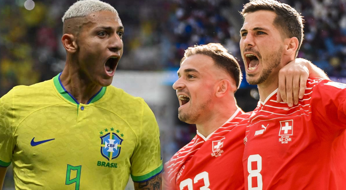 Brasil vs. Suiza: posibles alineaciones del partido por el Mundial Qatar 2022
