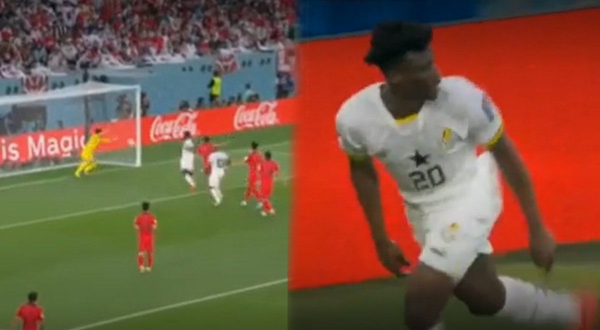 Kudus y el sensacional cabezazo para el 2-0 de Ghana sobre Corea del Sur en Qatar 2022