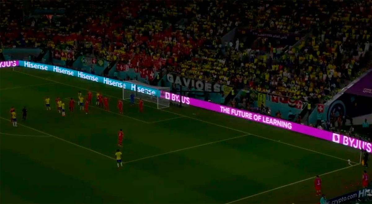 Escándalo en el Mundial: Brasil vs. Suiza se detuvo porque se bajo la luz del Estadio 974