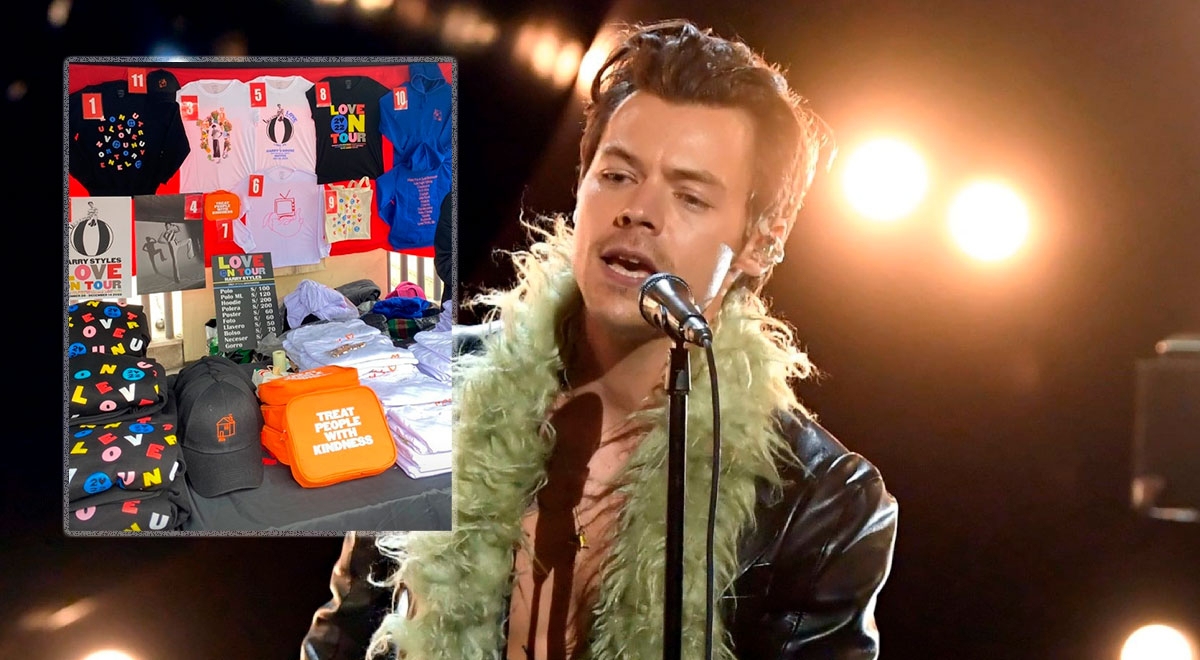Harry Styles en Lima 2022: se filtraron los exorbitantes precios de su merchandising