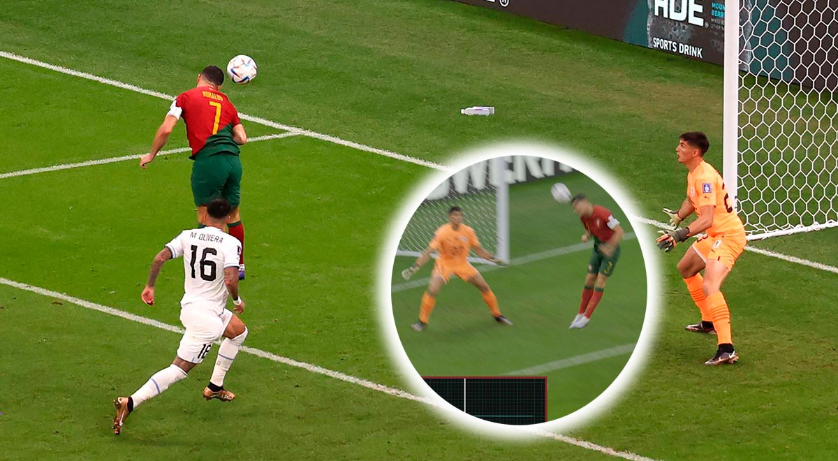 Cristiano Ronaldo: tecnología aplicada en el balón reveló que el portugués no la tocó