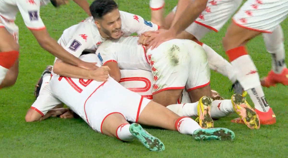 Golpe en el Mundial: Gol de Túnez por obra de Khazri para el 1-0 ante Francia
