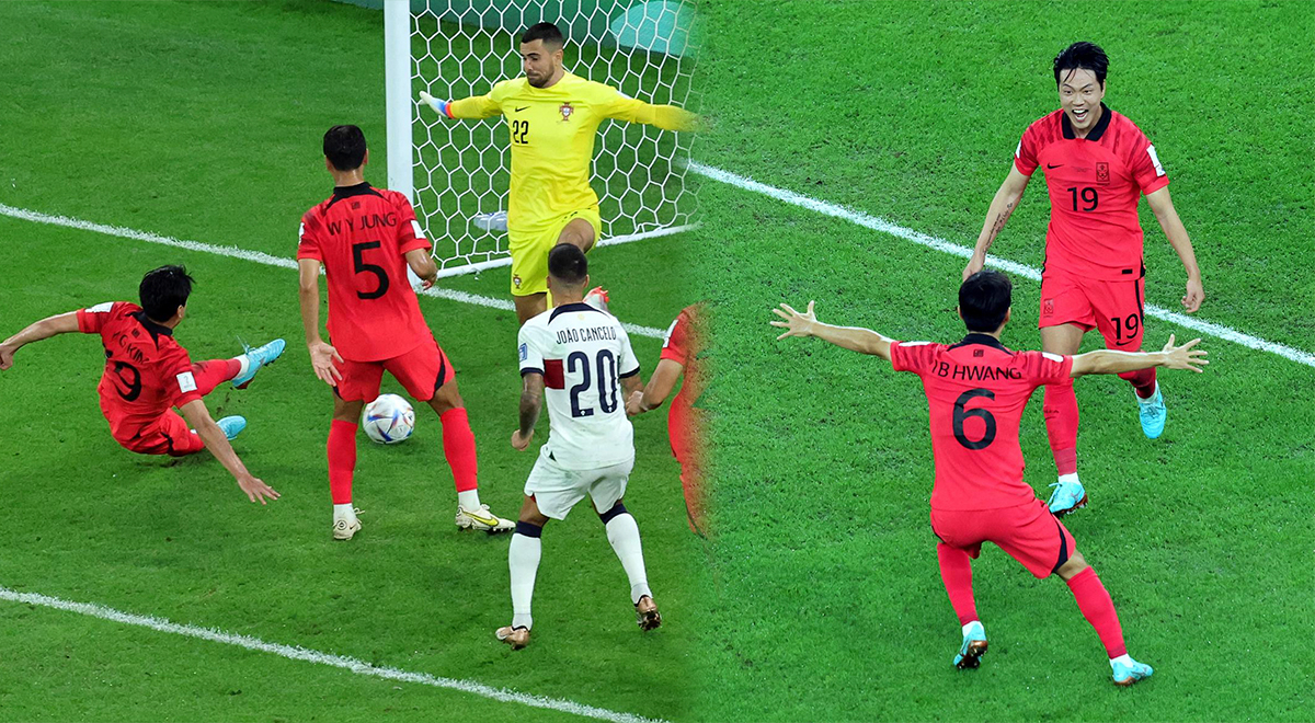 ¡Se ilusiona! Corea del Sur pone el 1-1 ante Portugal en el Mundial Qatar 2022
