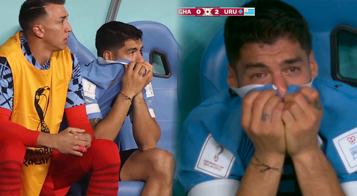 No lo puede creer: Luis Suárez desconsolado por eliminación de Uruguay en Qatar 2022