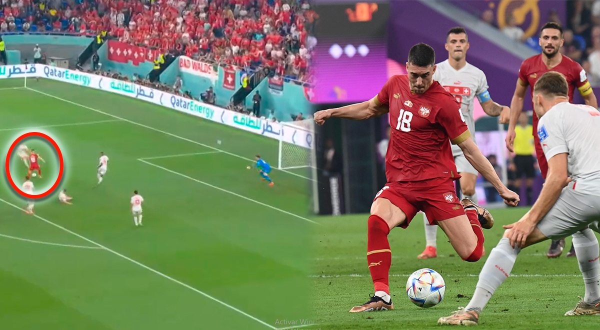 Vlahović scored Serbia's 2-1 goal against Switzerland in the Qatar 2022 World Cup.