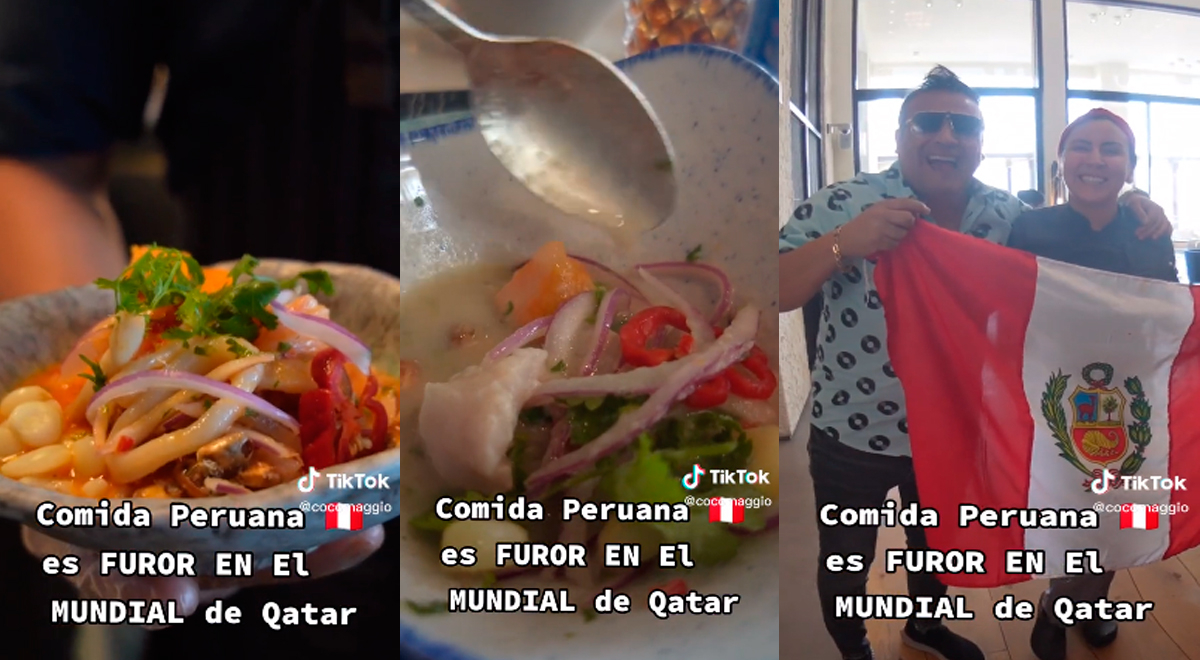 ¿Sabías que el ceviche peruano 'conquista' Qatar y es el plato favorito de los 'jeques'?