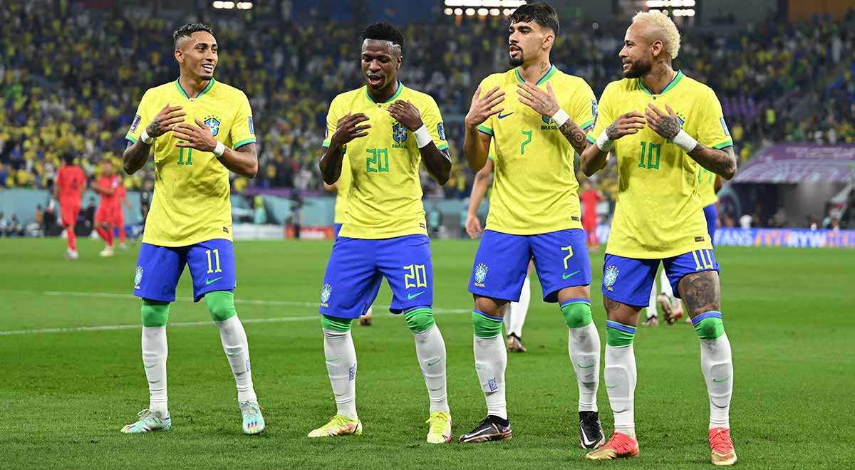 ¡Brasil bailó samba! 'Scratch' goleó 4-1 y se metió a cuartos de final del Mundial de Qatar