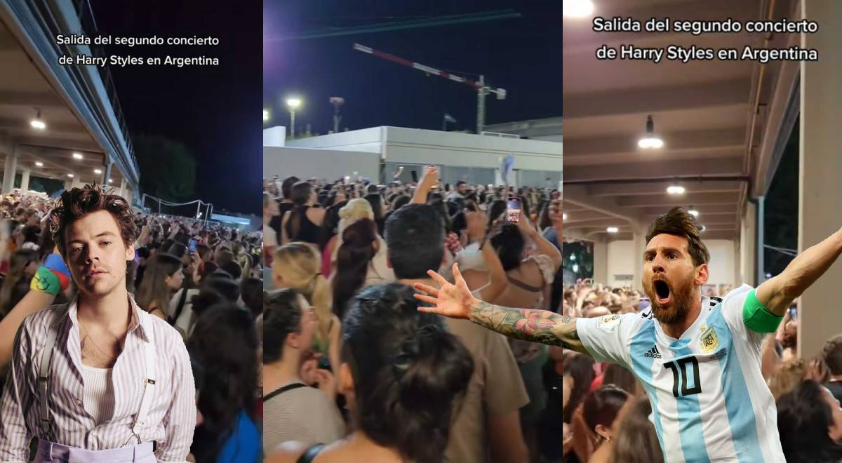 Fans de Harry Styles en Argentina salen de show entonando aliento para su selección