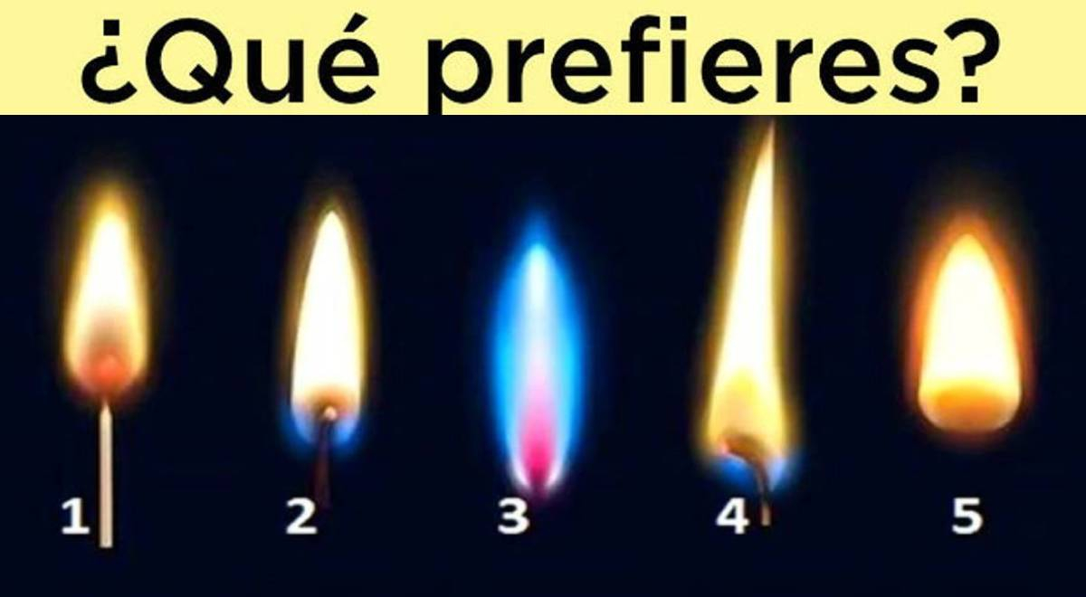 ¿Qué flama te gusta más? Conoce el temor que te persigue con solo una simple elección