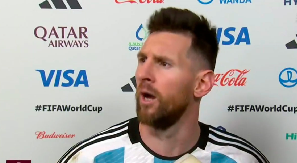 Lionel Messi se molestó y mandó a 'volar' a un jugador de Países Bajos: 