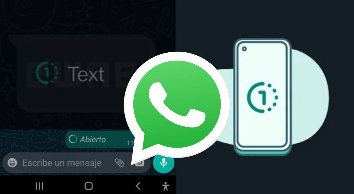 WhatsApp 2022: ¿Cómo activar la opción de 'ver solo una vez' en los textos?