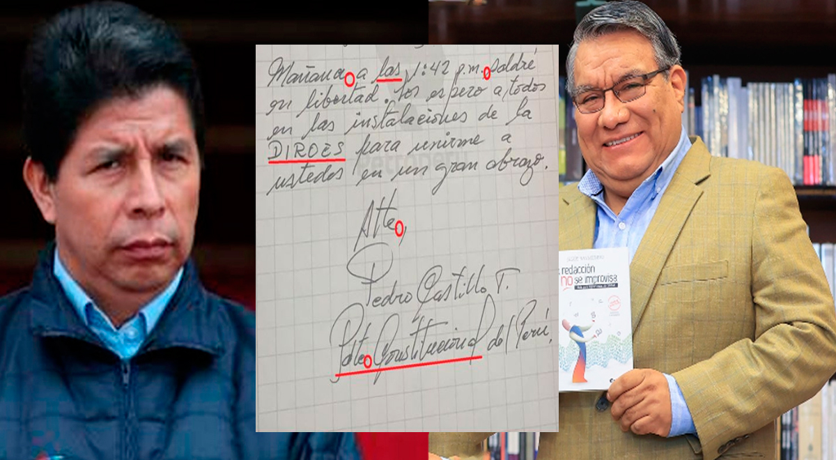 Doctor Tilde 'destruye' a Pedro Castillo por groseros errores ortográficos en su 'carta'