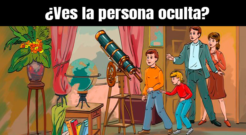 ¿Dónde está la persona oculta? Solo el 3% resolvió este reto visual de 7 segundos