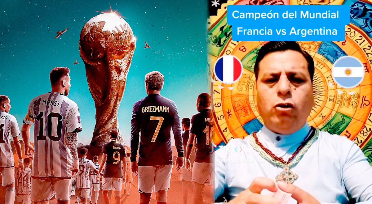 Vidente emociona a hinchas con predicción de la gran final entre Argentina vs Francia