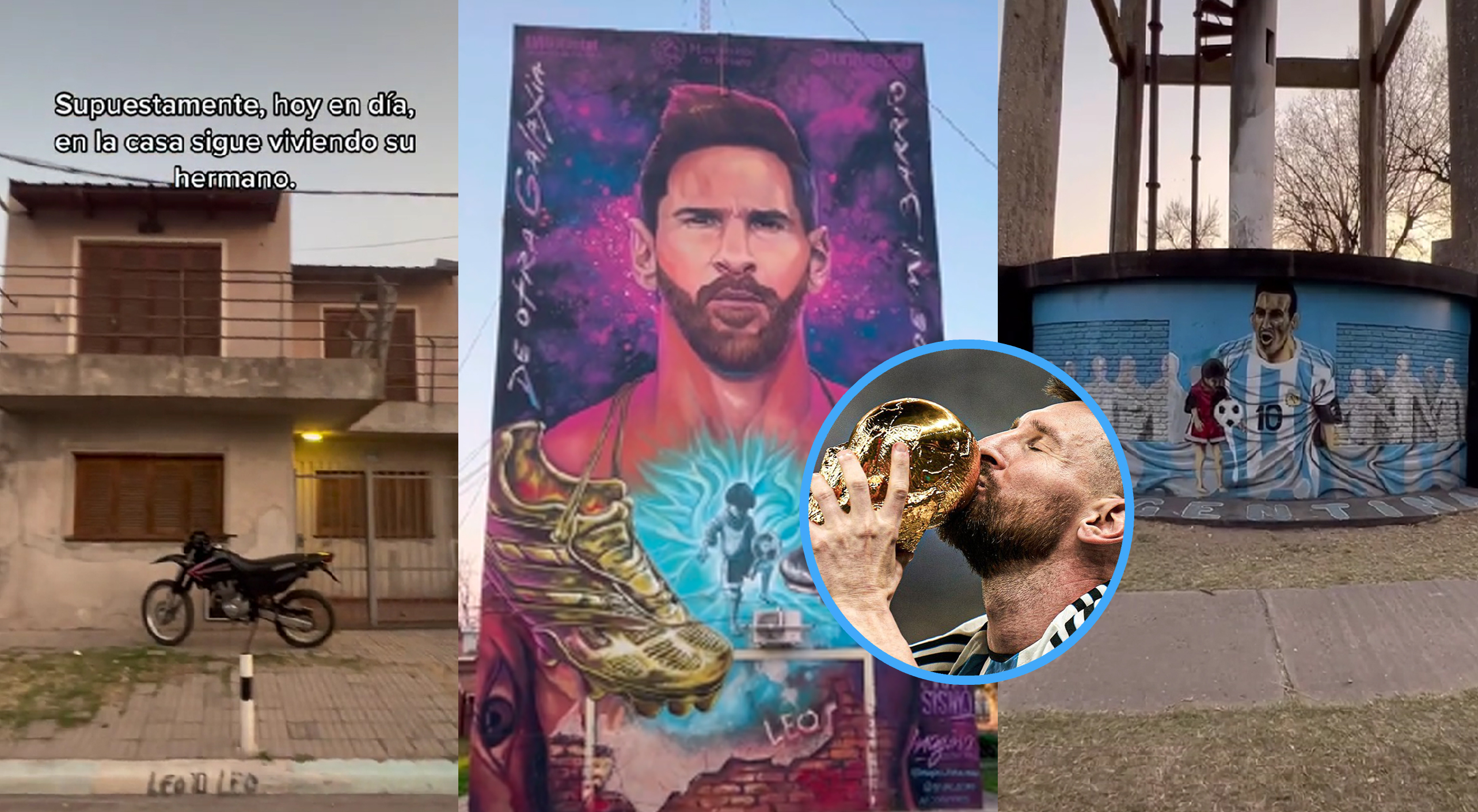 Lionel Messi: Así luce en la actualidad la casa y barrio donde creció en actual campeón del Mundo