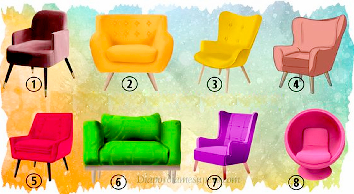 ¿Qué silla elige? Tu elección revelará aspectos sorprendentes de tu personalidad
