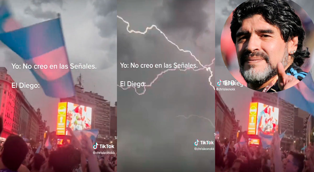 Hinchas celebran triunfo de Argentina en las calles y curioso 'fenómeno' ocurre en el cielo: 