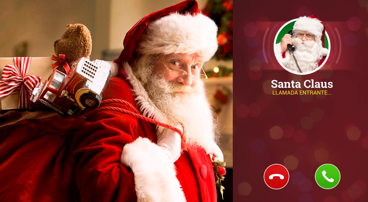 ¿Cómo recibir una videollamada de Papá Noel para sorprender a tus hijos en Navidad?