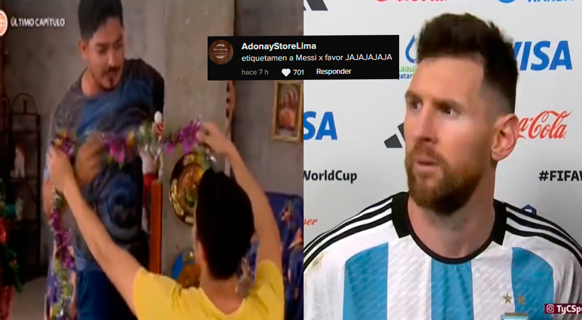 Messi presente en Al fondo hay sitio: Joel dice 
