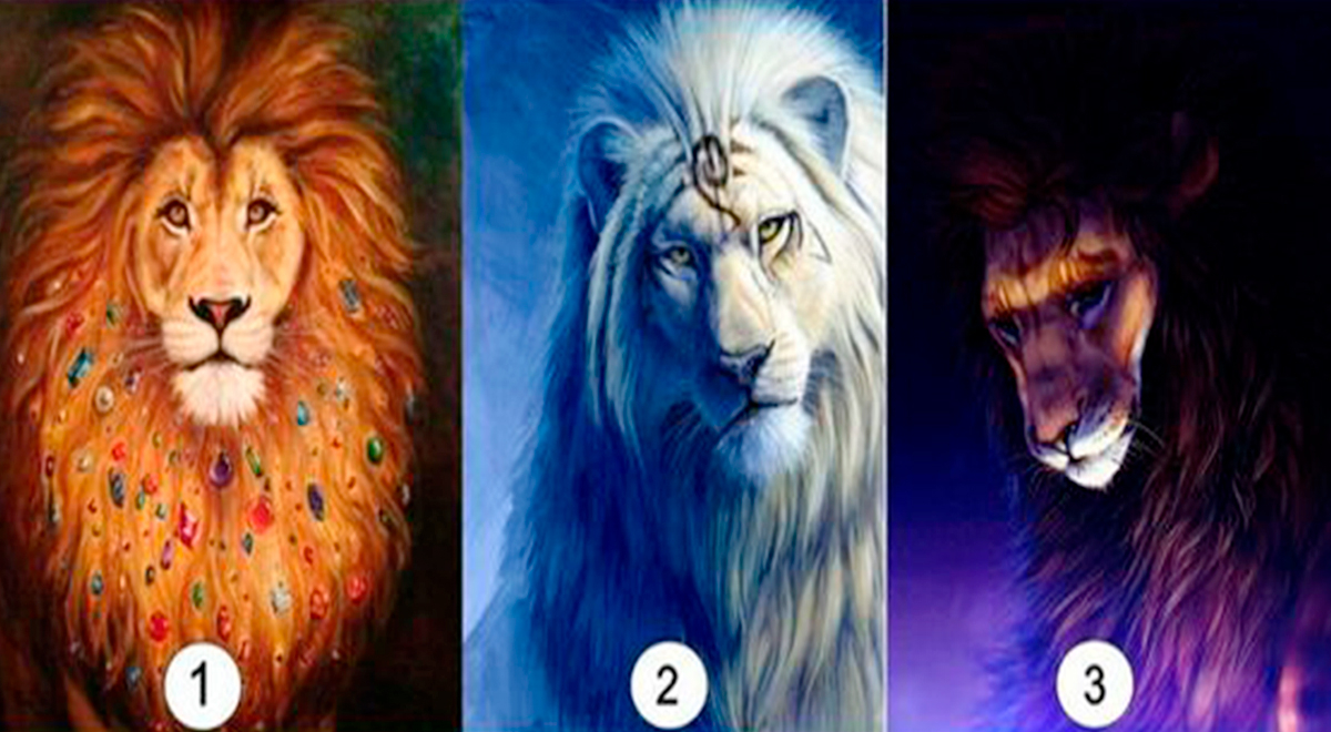 ¿Eres una persona segura y decidida? Escoge el león que más te guste y descúbrelo