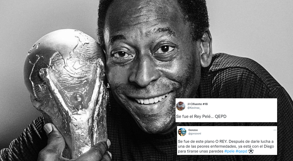 Usuarios en redes sociales reaccionan al sensible fallecimiento de Pelé