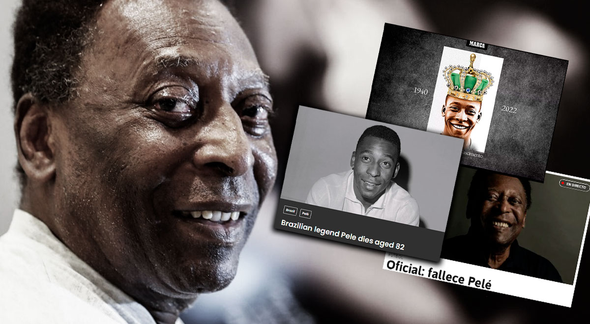 ¡Hasta siempre, 'O Rei'! Prensa internacional reacciona al fallecimiento de Pelé