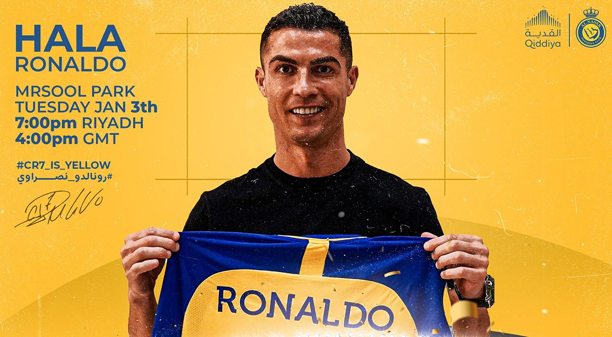 Presentación de Cristiano Ronaldo en Al Nassr: Día, hora y dónde ver la ceremonia