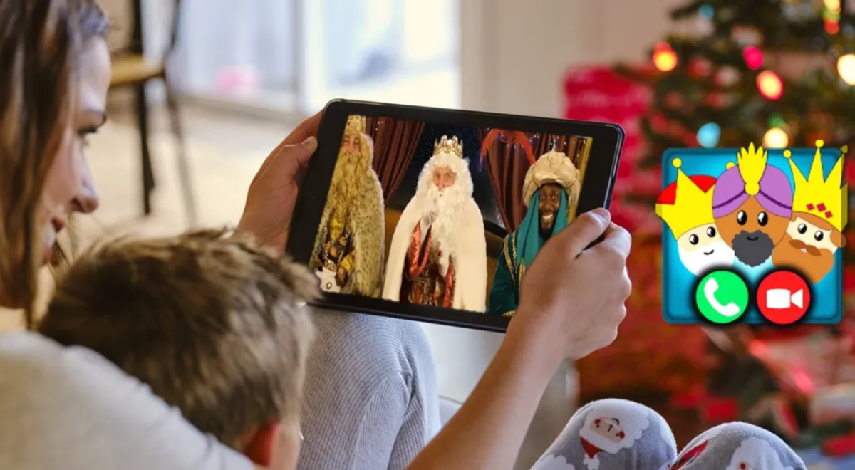 ¿Cómo recibir una videollamada personalizada de los Reyes Magos?