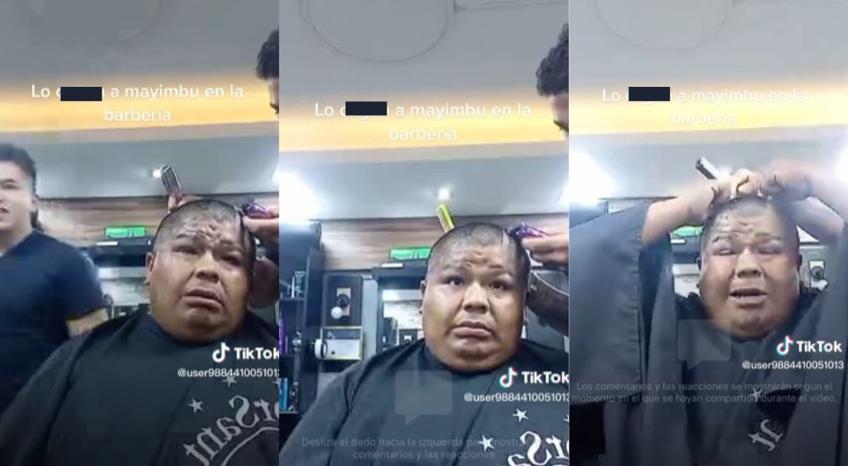 Mayimbú asiste al barbero para cambio de look y resultado no le gustó