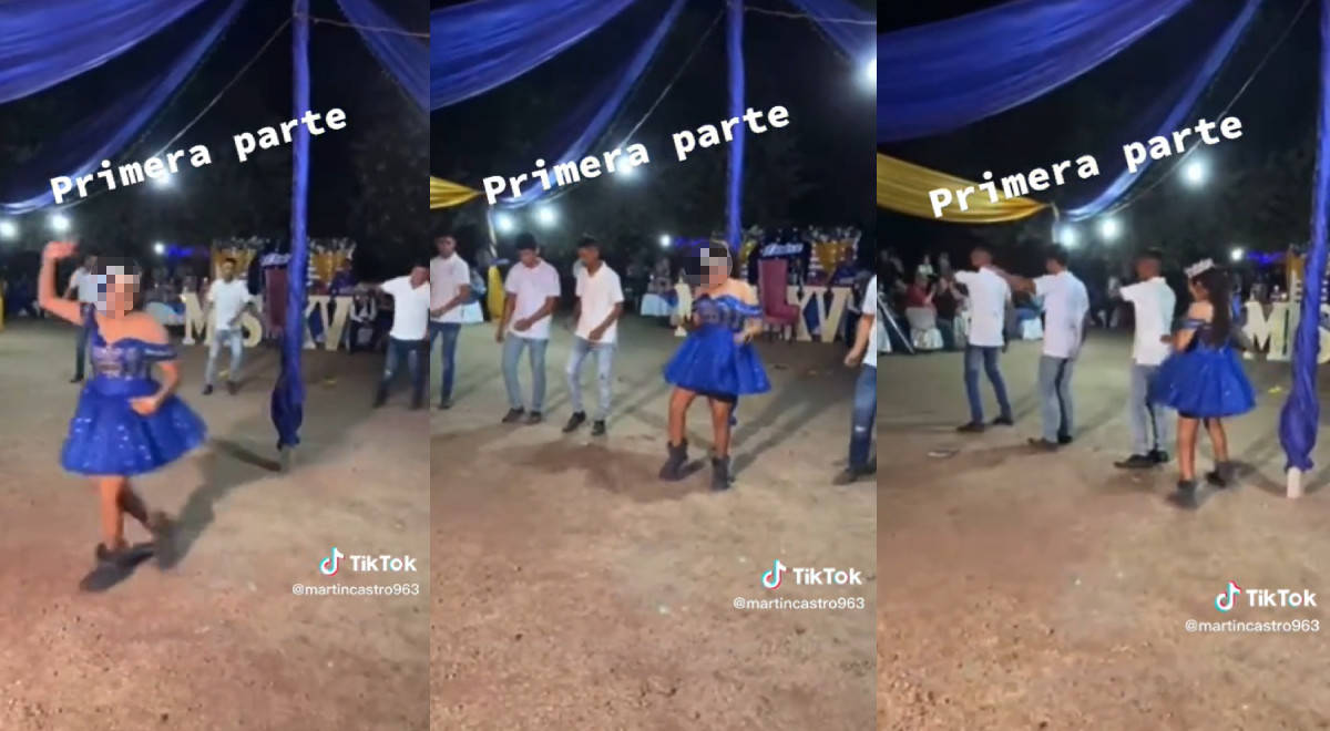 Quinceañera comparte baile con chambelanes y recibe épica troleada: 
