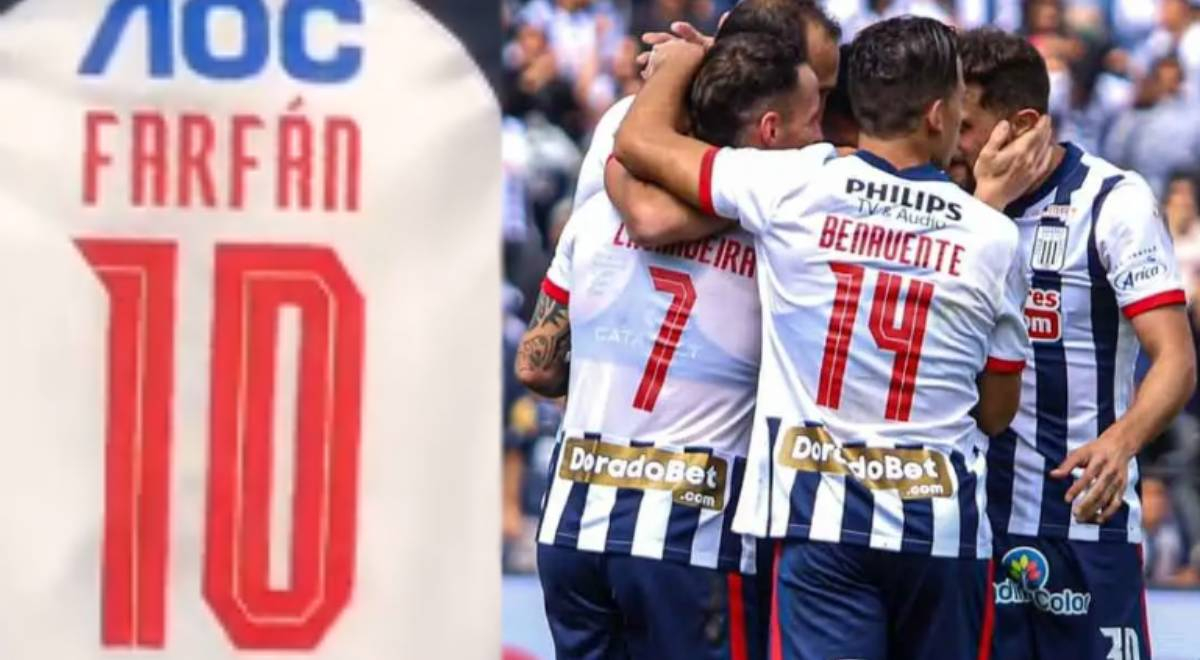 Alianza Lima y el jugador que llevará la '10' que dejó Jefferson Farfán