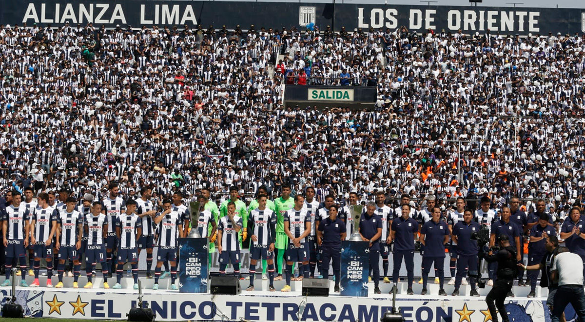 They belong to Alianza Lima, but they were not presented in the Tarde Blanquiazul 2023.